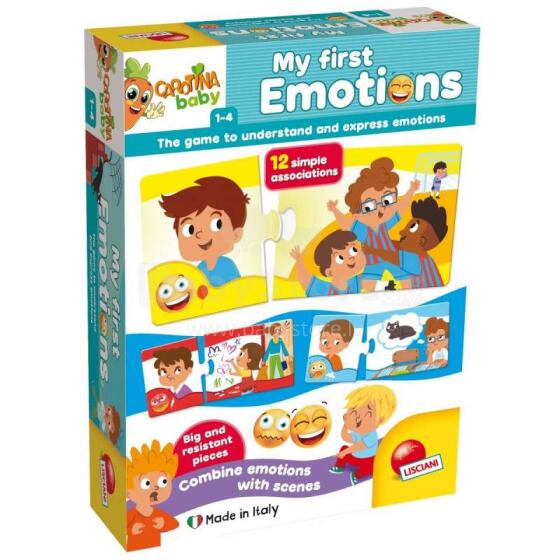 Carotina Baby My First Emotions Art.72170  Puzle Manas pirmās emocijas