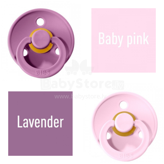 Bibs Colour Art.114023 Pacifier, Soothers 0-6 m.,100% natural