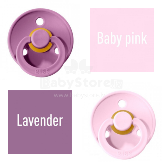 Bibs Colour Art.114023 Pacifier, Soothers 0-6 m.,100% natural