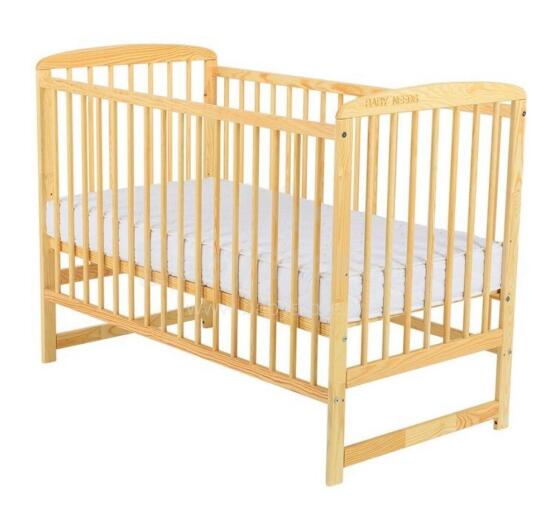 Bocian Kids Ola Art.47897 Nature Детская деревянная кроватка 120x60см