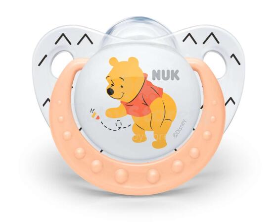 Nuk Classic Disney Art.SB25 Silikona ortodontiskais māneklis (0-6 mēn.) 1 gb.