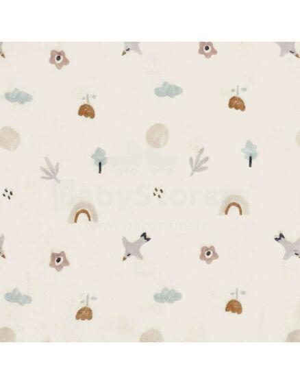 Jane Bamboo Muslins Art.010607 U07 Mild Blue Muslin cloth