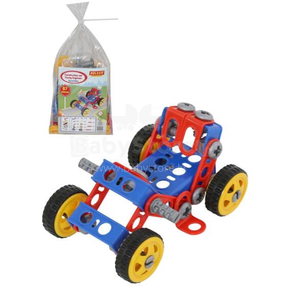 Polesie Constructor Art.55057 Конструктор Квадроцикл,87 шт.