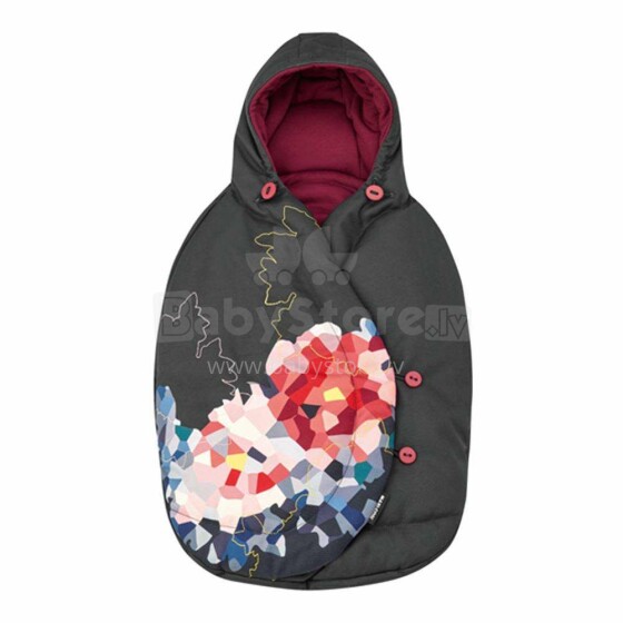 „Maxi-Cosi'19 Footmuff Digital Flower Art“ 8735740110 Šilta konversija