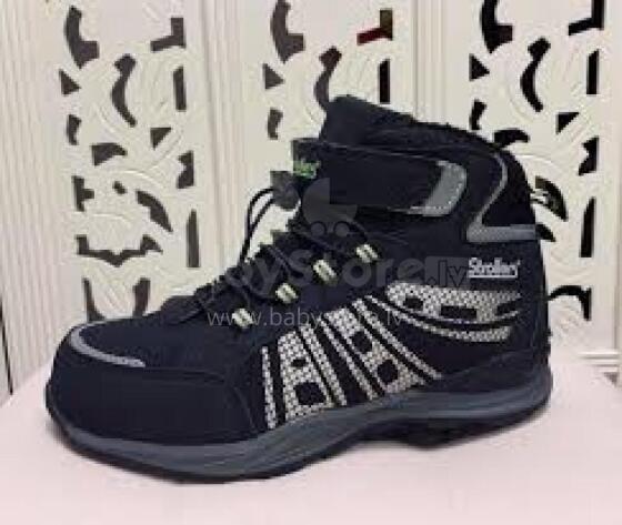 Strollers Indiana Art.48862 Black  Ботинки зимние
