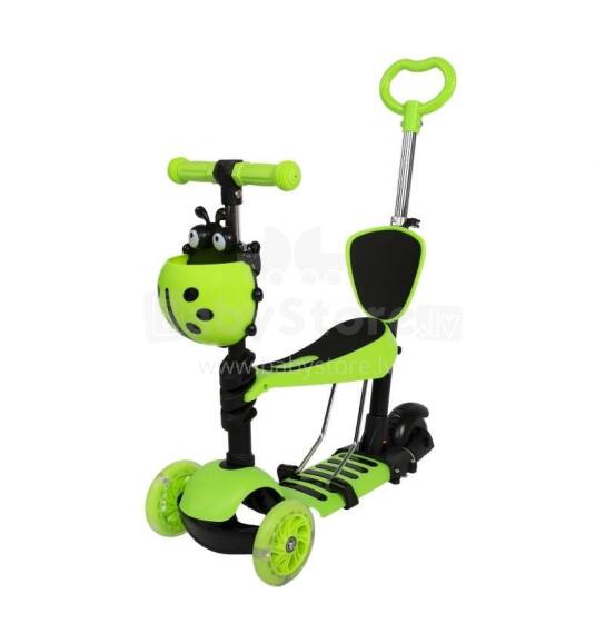 TLC Scooter 3 in 1 Art.49245 Green  Bērnu skrejritenis ar rokturi