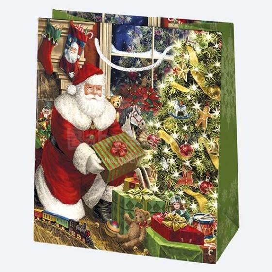 Toi Toys Christmas Gift Bag Art.T4GW48 Подарочный мешочек