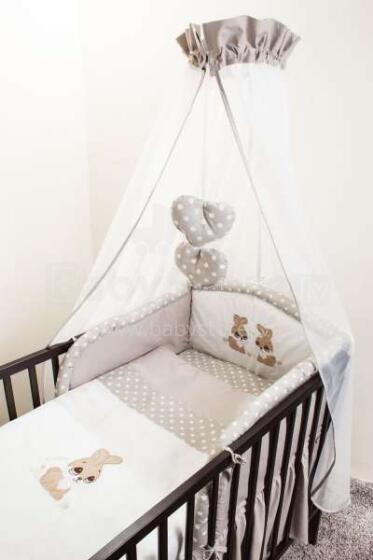 Ankras  2D/120X90CM/ RABBIT GREY/WHITE Комплект постельного белья из 2 частей