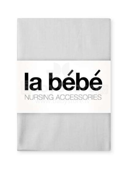 La Bebe™ Set 100x140/40x60 Art.49702 Light grey Комплект детского постельного белья из 2х частей 100x140cm.40x60cm