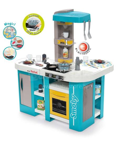 Smoby Tefal XXL Bubble Art.311045S Кухня детская интерактивная