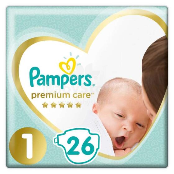 Pampers Premium Care Art.P04G989 Diapers S1 size, 2-5kg, 26 pcs.