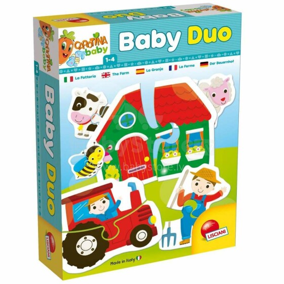 Carotina Baby Baby Duo Art.57825 Attīstoša puzle