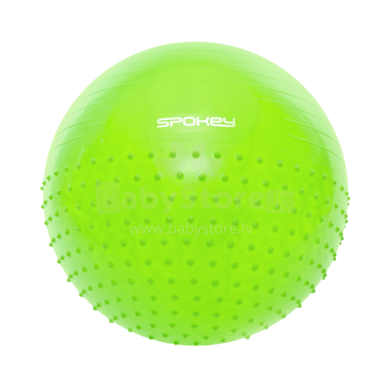 Spokey Half Fit Art. 920939 Гимнастический массажный фитбол-мяч 65 см, для занятий аэробикой, финтесом