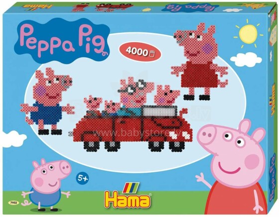 Hama Midi Peppa Pig Art.7952  Mozaīku komplekts
