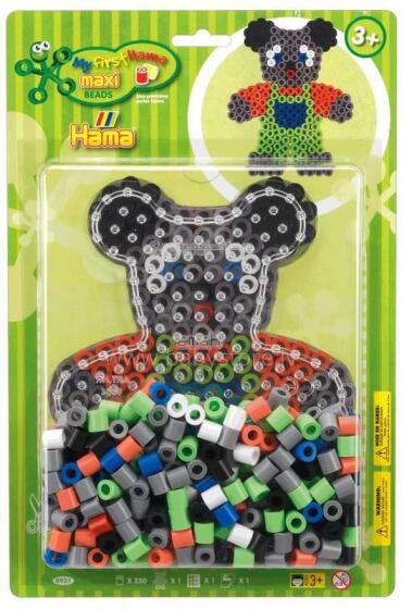 Hama Maxi Bear Art.8931 Mozaīku komplekts - Termomozaīka