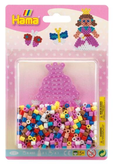 Hama helmed MIDI Printsess Art.4181H Mozaīku komplekts - Termomozaīka