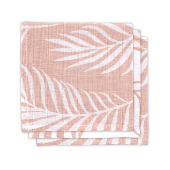 Jollein Muslin Face Pale Pink Art.537-­848-­65314 Augstākās kvalitātes muslīna autiņš sejai, 3 gb. ( 30x30 cm)