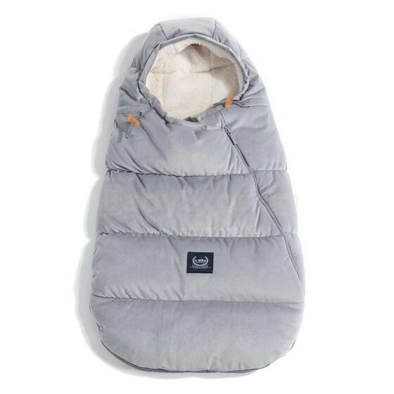 La Millou Aspen Winterproof Art.51258 Dark Grey Тёплый конвер в коляску/автокресло