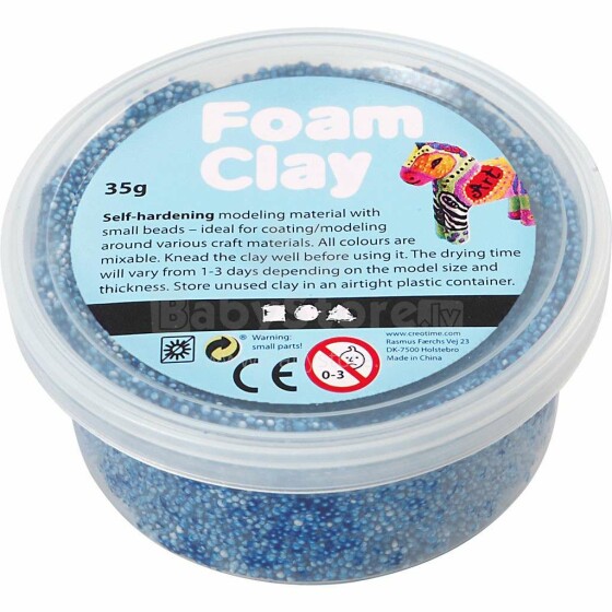 Foam Clay Art.78922 Blue Masa veidošanai,35gr.