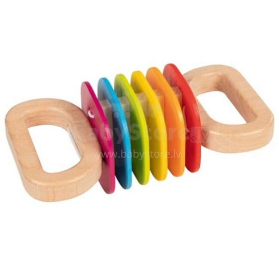 Goki Rainbow Rattle Art.61885