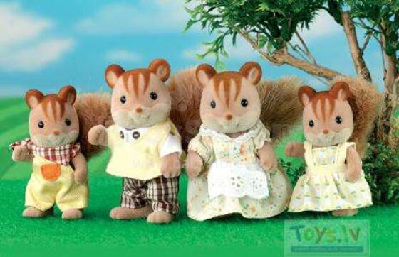 Sylvanian Art.4172 Valrieksta vāveru ģimene