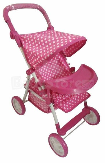 BabyMix Art.9366-M1422  Прогулочная коляска для кукол
