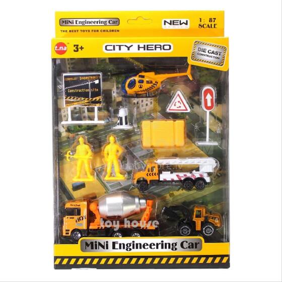 Gerardo's Toys Art.TY791-A Set of machines