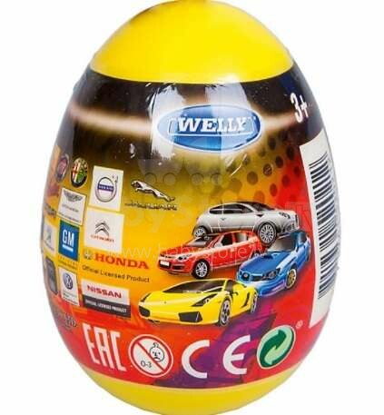 Welly Car Art.01-52020E  Машинка в яйце