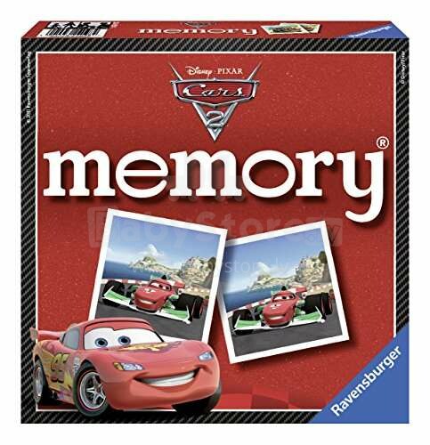 Ravensburger  Memory 22098U Cars  Игра Домино (Мемори  Дисней)