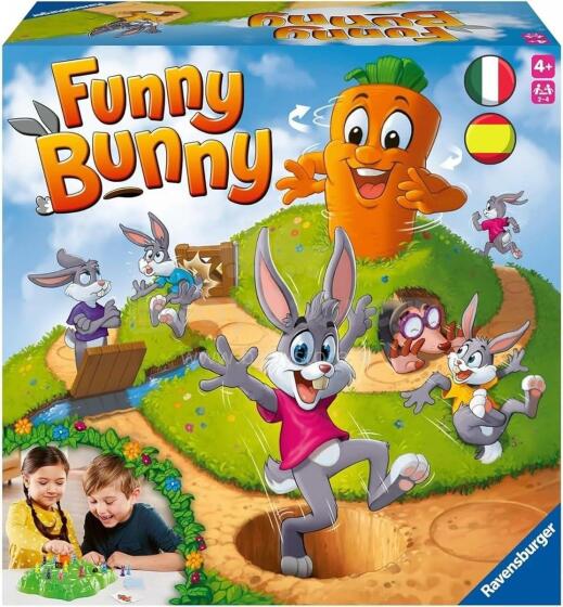 Ravensburger Funny Bunny Art.R21073 galda spēle