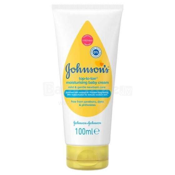Johnsons Baby Art.54415  Детский крем Бережный уход 100 мл.663069