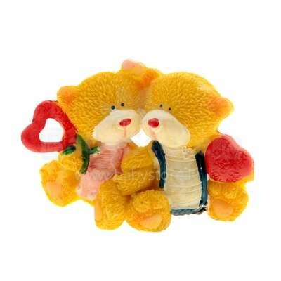 Uni Toys Art.C66869 Керамические Мишки-парочка с сердечками
