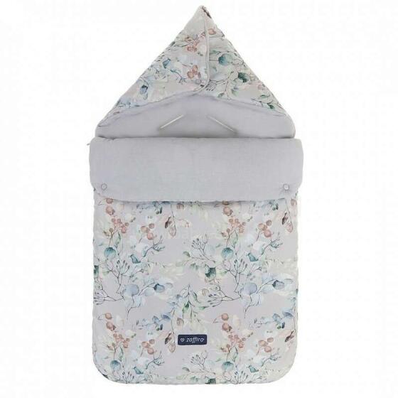 Womar Zaffiro Wrap Premium 5in1 Art.55199 Bloom Grey ratu guļammaiss 5in1