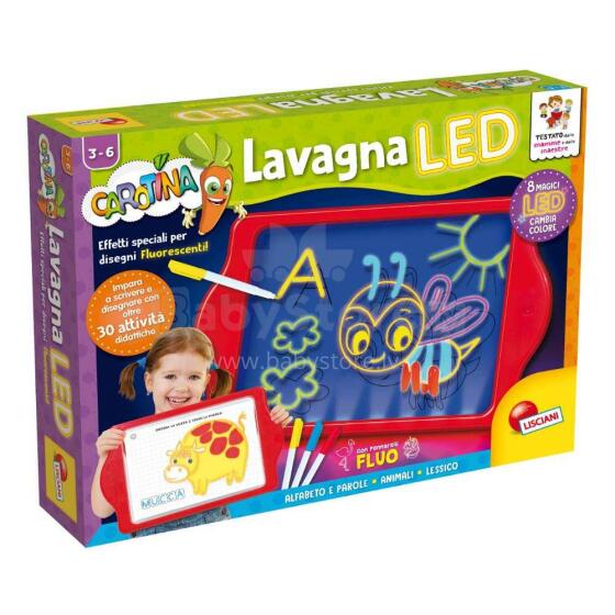 Carotina Baby Led Board  Art.EX77441  Магнитная доска для рисования со световыми эффектами
