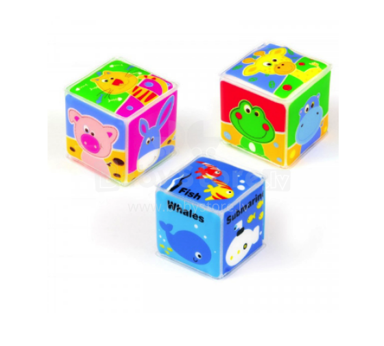 BabyMix Art.GS-102 Learning cubes 1 pcs