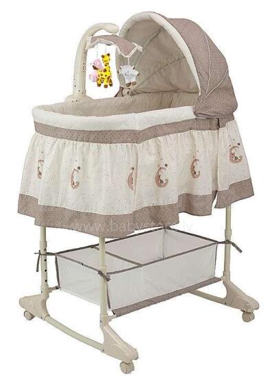 Milly Mally Sweet Melody MOON Детская кроватка-колыбелька 53093