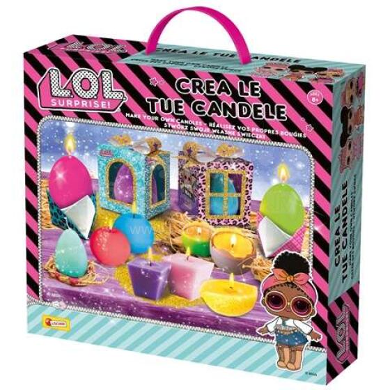 Lisciani Giochi Lol Surprise  Art.77526 Radošais komplekts -Sveces
