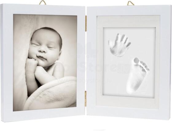 Chuckle Baby Art Art.55701 Hand and Foot Print  Divdaļīgais rāmītis ar nospiedumiem