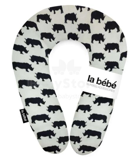 La Bebe™ Snug Cotton Nursing Maternity Pillow Art.55749 Sarvikuono Подковка для сна, кормления малыша 20x70cm