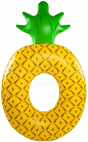 „BigMouth“ ananasų plūdės menas. BMPF-0002- ES pripučiamas žiedas