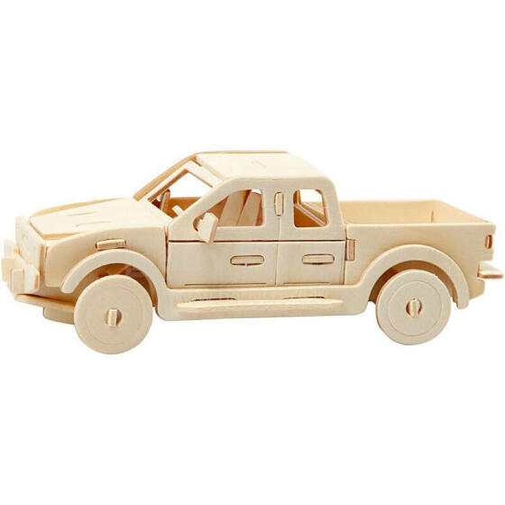 Figure to assemble in 3D, Pick-up, size 19.5x8x12 cm, 1 piece