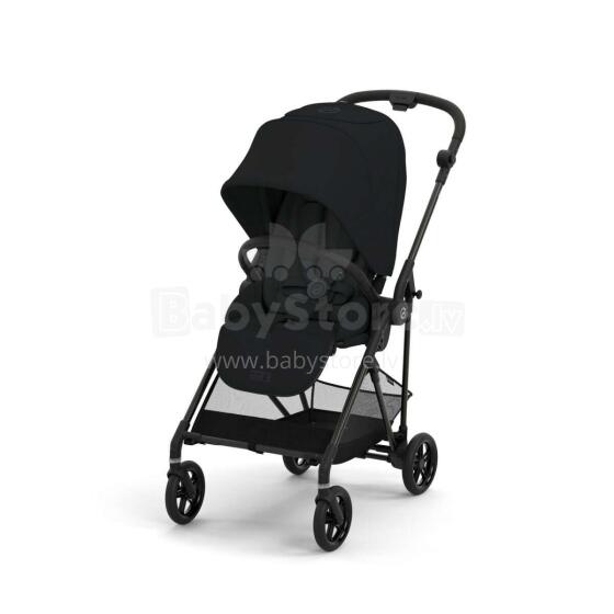 Cybex Melio Carbon buggy Moon Black