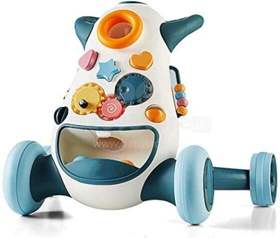 TLC Baby Walker Art.ZN31 Blue  Толкаемый детский четырехколесник - балансировочный велосипед