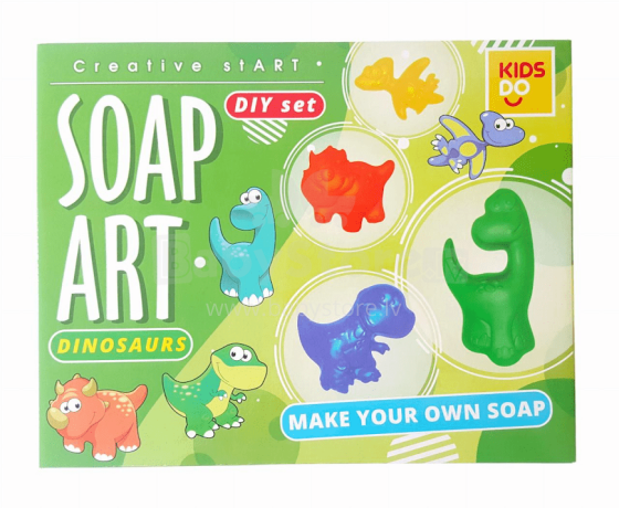 DA Creative Start Art.D10003 Dino Ziepju veidošanas komplekts