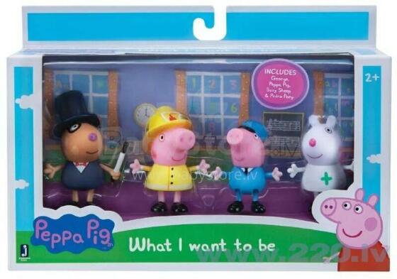Peppa Pig Art.PEP92610 Mazuļu figūras, 4 paka
