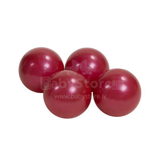 Meow Extra Balls Art.104237 Burgundy Pearl  Мячики для сухого бассейна Ø 7 cm, 50 ш