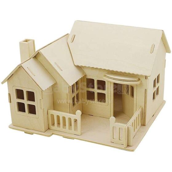 Creativ 3D House Art.57875 Koka konstruktors