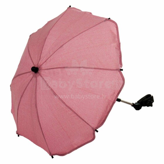 „Fillikid Parasol“ 671155-12 „Melange Pink“ skėtis nuo saulės vežimėliui