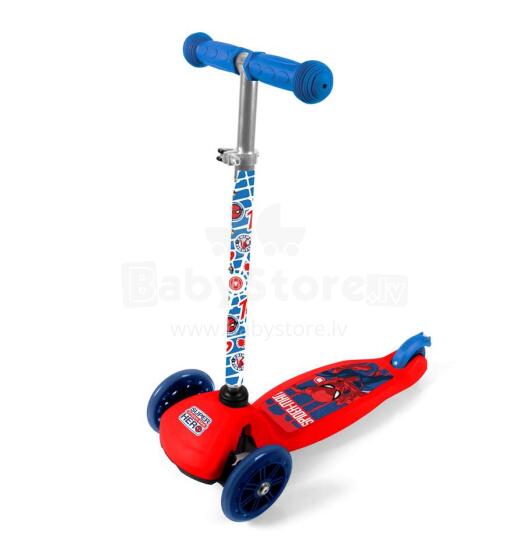 Disney Scooter Spiderman  Art.9948  Bērnu skūteris augstāka kvalitāte