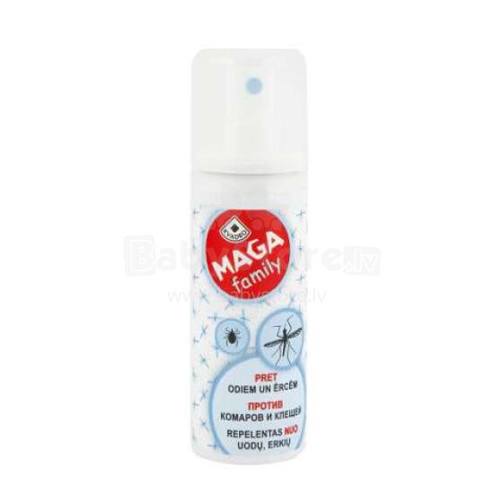 MAGA Family Art.58979 Repelents - Bērnu pret odu, insektu līdzeklis bērniem un visai ģimenei 60ml